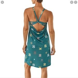 NWOT Patagonia Sliding Rock Dress Spaced Out: Tasmanian Teal